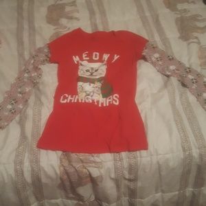 Meowy Christmas Shirt